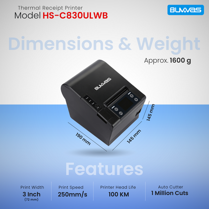 Buvvas C830 Receipt Printer