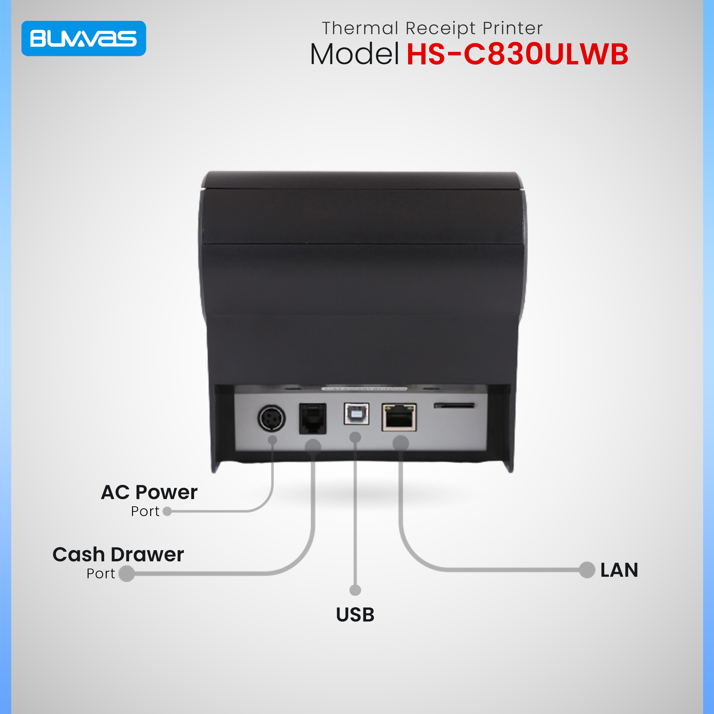 Buvvas C830 Receipt Printer