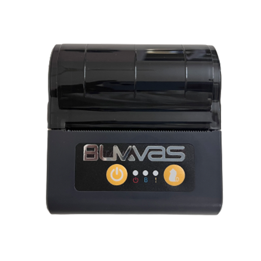 Buvvas HS-88AI Thermal Receipt Printer | USB + Bluetooth | 3 inch | 1500mAh Battery