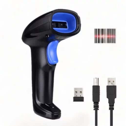 ATPOS AT-1100L (1D) USB+Wireless Laser Barcode Scanner