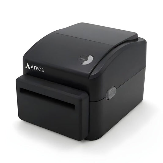 ATPOS AT-490B 4 Inch High-Speed Thermal Receipt / Label Printer with Auto Cutter, USB Interface