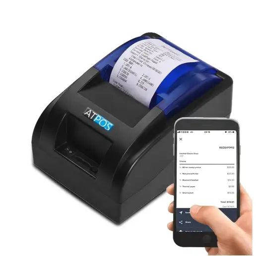 Atpos H58BT 58mm USB+Bluetooth Thermal Receipt Printer | 2 Inch