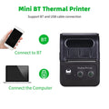 Buvvas BS-P58BT 2-inch Pocket Thermal Printer