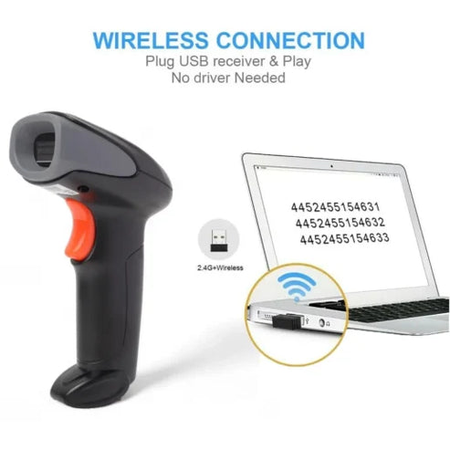 Buvvas Retail Handheld Barcode Scanner