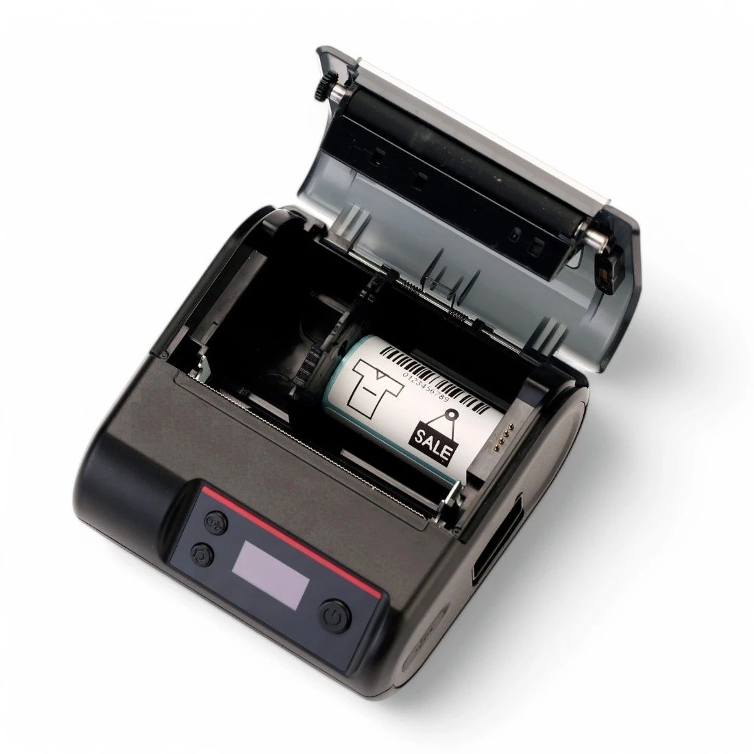 Buvvas MD80 80mm 3-Inch Mobile Label Receipt Printer (Dual Mode) | USB+BT