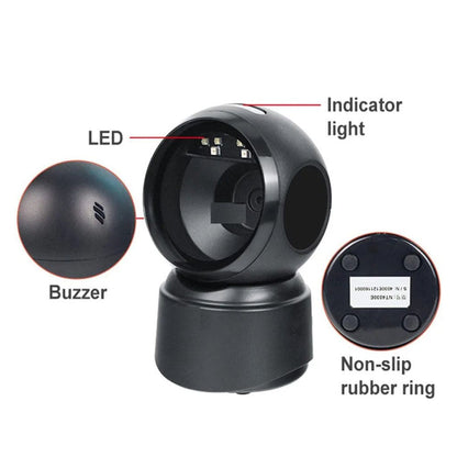 Buvvas BS-RTL 1D&2D Table Top Barcode Scanner