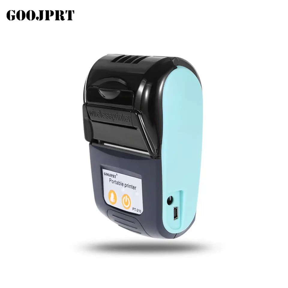 Buvvas GOOJPRT PT-210 Pocket Thermal Receipt Printer| 2inch | USB+Bluetooth