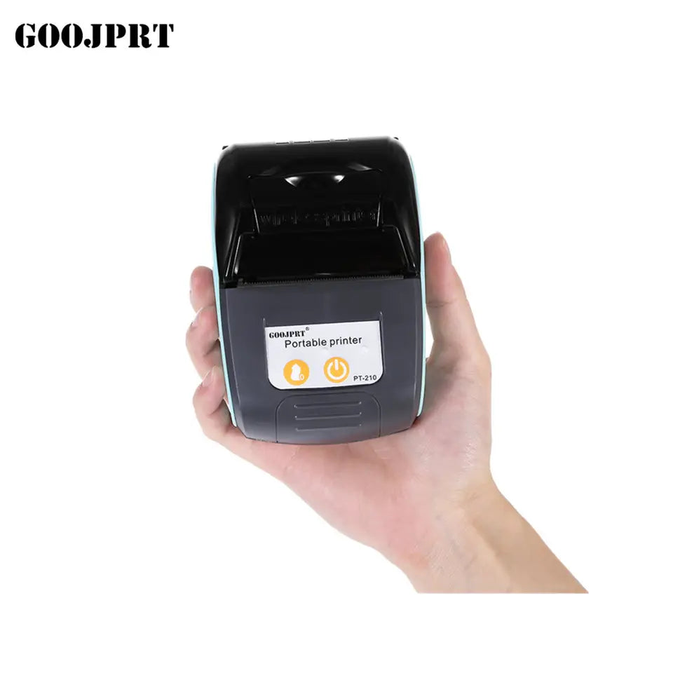 Buvvas GOOJPRT PT-210 Pocket Thermal Receipt Printer| 2inch | USB+Bluetooth