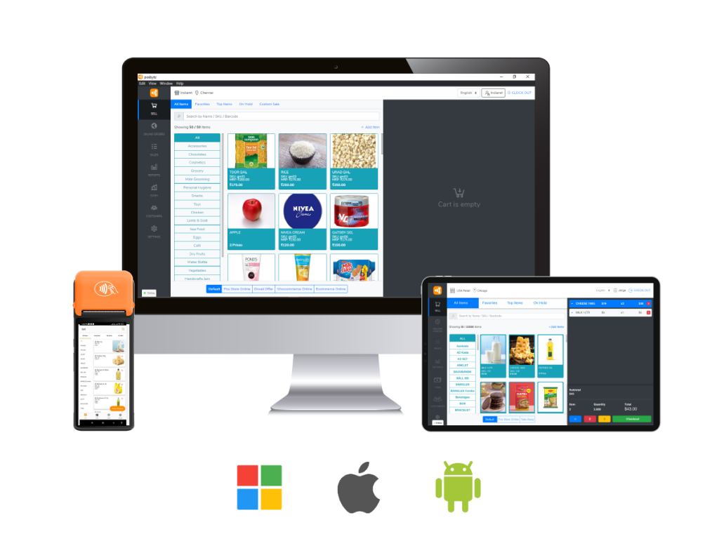 PosBytz All in One Retail Billing Software - Premium Version