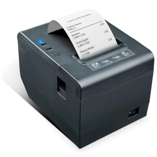 Buvvas (80mm) 3 Inch Thermal Receipt Printer | Auto Cutter | USB+LAN or WiFi