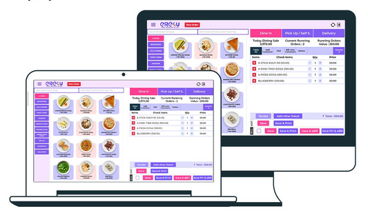 eRe4U RESTAURANT Management Software - Pro Package